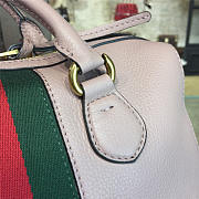 Gucci GG Supreme 32 Handle Bag Pink Leather 2207 - 2