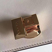 Gucci Sylvie Leather White Bag Z2343 20cm - 4