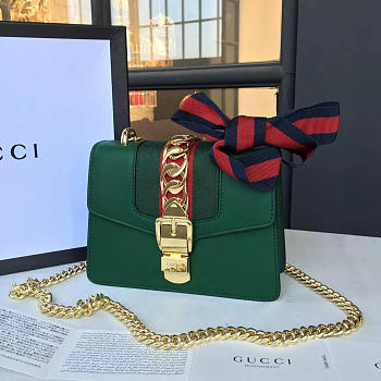 Gucci Sylvie Leather Bag BagsAll Z2360