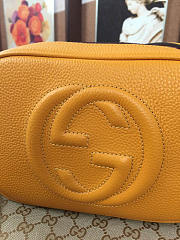 Gucci Soho Disco 21 Leather Bag Yellow Z2382 - 6