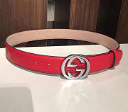 Gucci GG Leather Belt 03 - 6