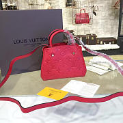 Louis Vuitton Montaigne BB Cherry 18cm  - 1