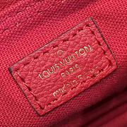 Louis Vuitton Montaigne BB Cherry 18cm  - 5