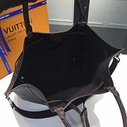 Louis Vuitton Girolata Mahina 44 Leather Black 3380 - 2