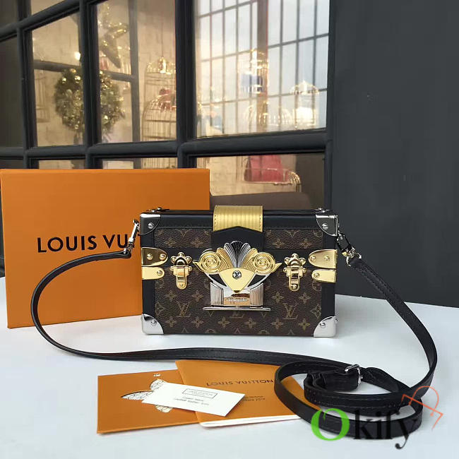 Louis Vuitton PETITE BOX BAG MALLE 3498 16cm  - 1