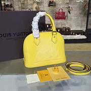 Louis Vuitton ALMA BB Monogram Vernis Leather 3544 24cm  - 4