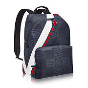 BagsAll Louis Vuitton Apollo Backpack N44006 Blue Red America's Cup  - 1