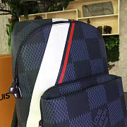BagsAll Louis Vuitton Apollo Backpack N44006 Blue Red America's Cup  - 5