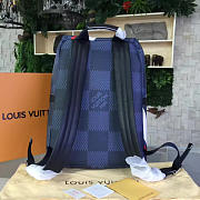 BagsAll Louis Vuitton Apollo Backpack N44006 Blue Red America's Cup  - 4