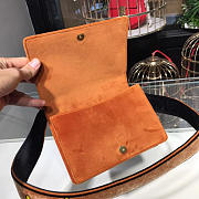 bagsAll Prada Cahier Velvet 20 Shoulder Bag Oranger 4318 - 3