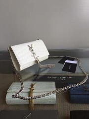 YSL Monogram Kate Bag With Leather Tassel BagsAll 5005 - 5
