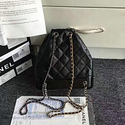 CHANEL'S GABRIELLE Small Backpack 24 Black A94485  - 3