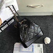 CHANEL'S GABRIELLE Small Backpack 24 Black A94485  - 6