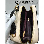 CC Caviar Quilted Small CC Filigree Vanity Case Beige BagsAll A93343 VS07581 - 5