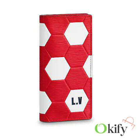 Louis Vuitton Brazza Wallet 19 Red M63230 - 1