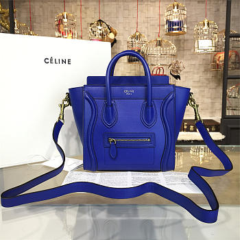 BagsAll Celine Leather Nano Luggage Z994 19.5cm
