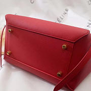 BagsAll Celine Belt Bag Red Calfskin Z1193 27cm  - 2