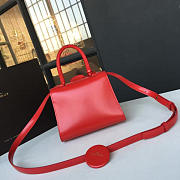 bagsAll Delvaux Mini Brillant Satchel Smooth Leather Red 1468 - 3