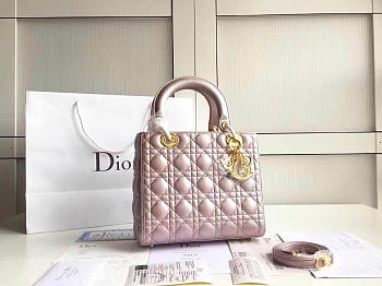 bagsAll Lady Dior Medium 24 Light Pink 1564
