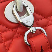 BagsAll Lady Dior 20 Red 1627 - 6
