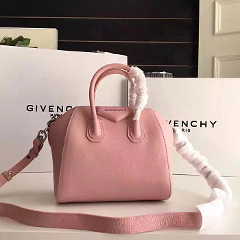 bagsAll Givenchy Mini Antigona 27 Light Pink 2045