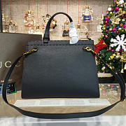 Gucci GG Marmont Leather Tote Bag Black 2237 31.5cm - 4
