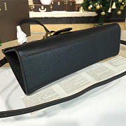 Gucci GG Marmont Leather Tote Bag Black 2237 31.5cm - 5