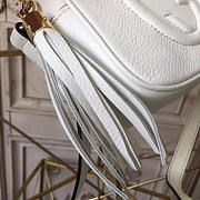Gucci Soho Disco 21 Leather Bag White Z2602 - 6