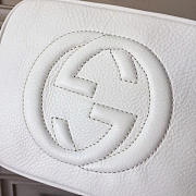 Gucci Soho Disco 21 Leather Bag White Z2602 - 5