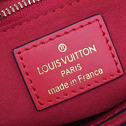 BagsAll Louis Vuitton One Handle Flap Bag Mm Red  - 3