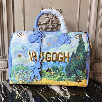 BagsAll Louis Vuitton Masters Speedy Jeff Koons Van Gogh Bag