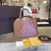 Louis Vuitton ALMA BB Monogram Vernis Leather 3547 24cm  - 4