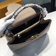 Louis Vuitton CAPUCINES MM Galet 3674 36cm  - 2