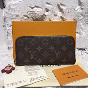 BagsAll Louis Vuitton CLEMENCE wallet pink FLOWER - 1