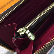 BagsAll Louis Vuitton CLEMENCE wallet pink FLOWER - 5