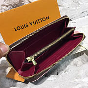 BagsAll Louis Vuitton CLEMENCE wallet pink FLOWER - 4