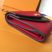  Louis Vuitton Double V COMPACT WALLET 12 Cherry Red - 3