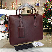 bagsAll Prada Leather Briefcase 4219 - 5