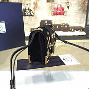 bagsAll Prada Velvet 18 Cahier Bag Black 4268 - 5