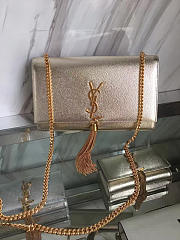 YSL Monogram Kate Bag With Leather Tassel BagsAll 5043 - 1