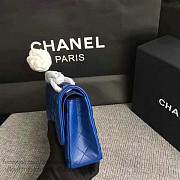 Chanel Lambskin Classic handbag Blue A01112 VS05712 25cm - 2