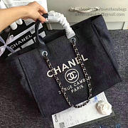 CC Shopping Bag Black A68046 VS01592 38cm - 3