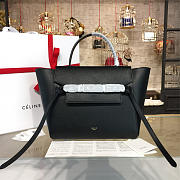 BagsAll Celine Belt Bag Black Calfskin Z1204 27cm - 1