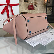 BagsAll Celine Belt Bag Pink Calfskin Z1216 27cm  - 3