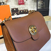 Chloe Leather Mily Brown 23.5 Z1326  - 5