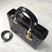 bagsAll Lady Dior Large 32 Black Shiny 1592 - 2