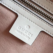 Gucci GG Marmont 25 Matelassé White Leather 2244 - 2