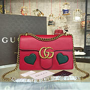 Gucci GG Marmont Red LOVE 2282 26.5cm - 1