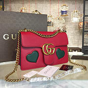 Gucci GG Marmont Red LOVE 2282 26.5cm - 3