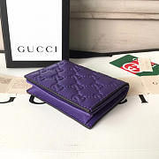 Gucci GG Leather Wallet BagsAll Black 2574 - 5